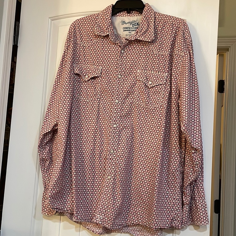 Wrangler XXL pearl snap